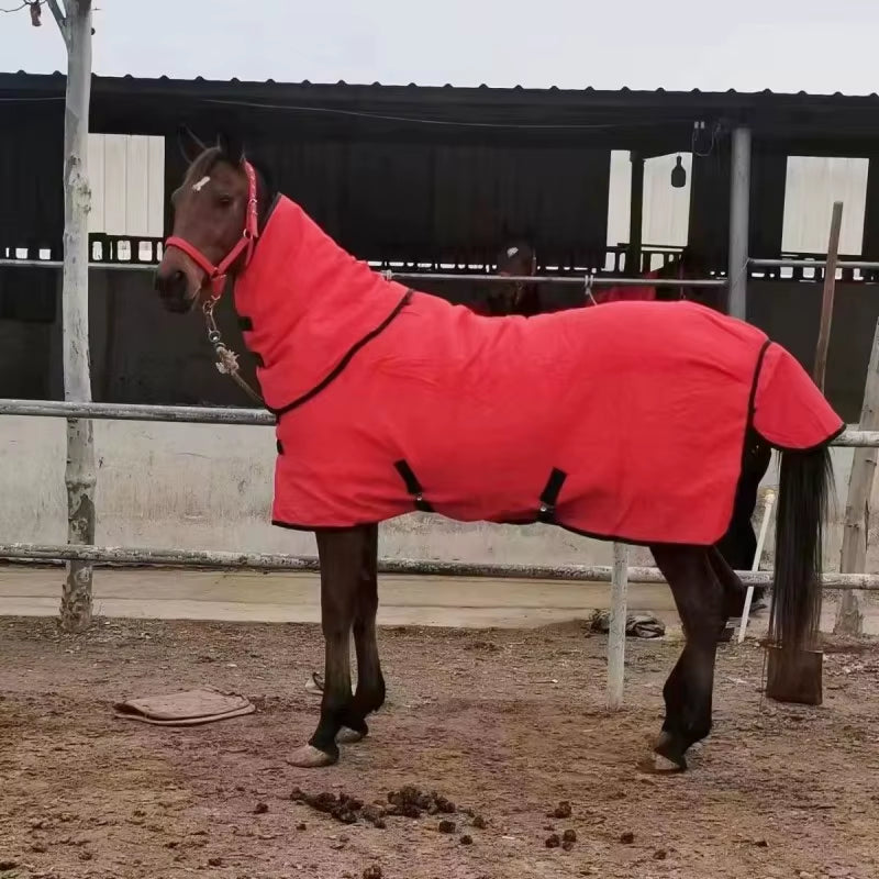 Couverture d'hiver imperméable pour cheval, 3 couleurs – vue 5