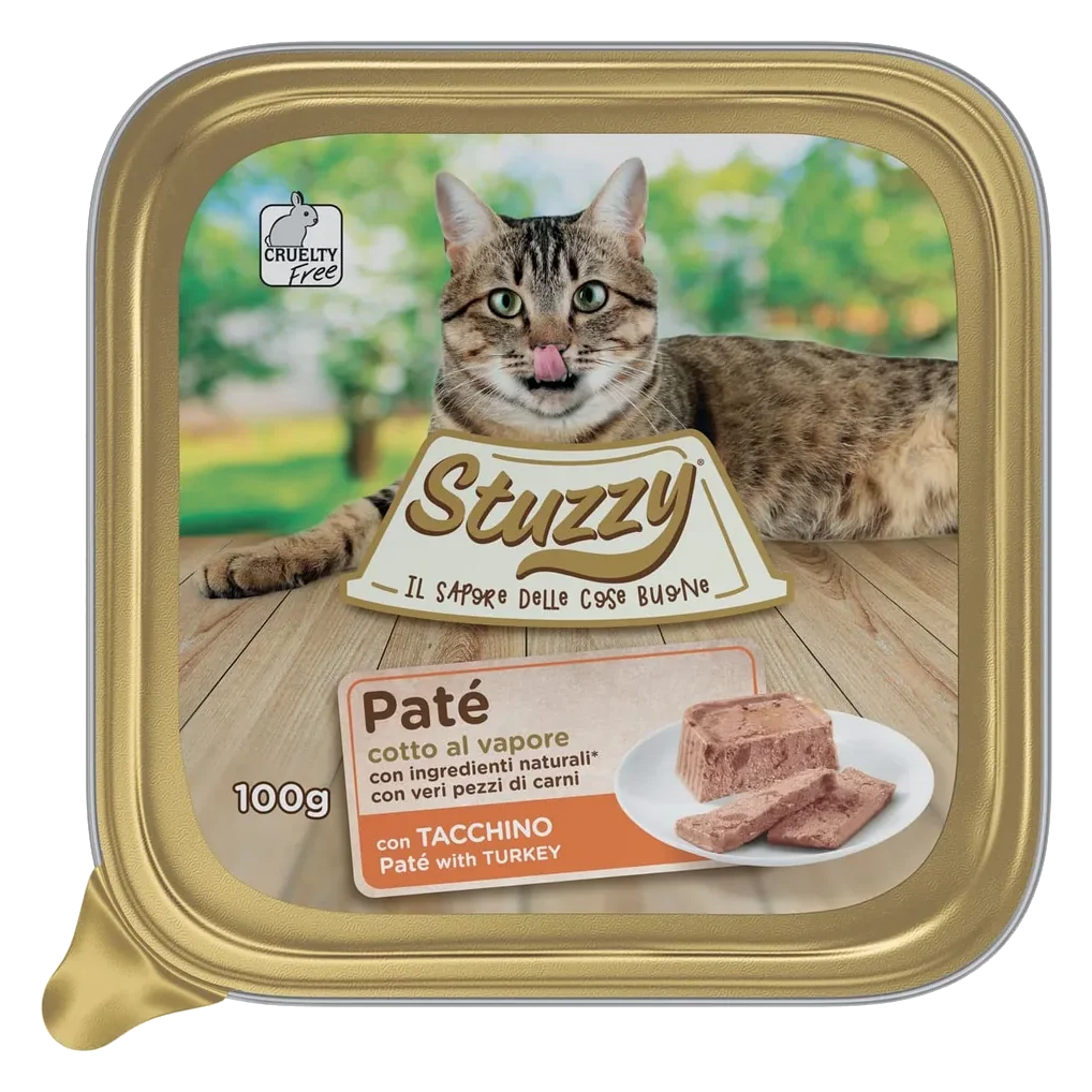 Pâtée chat Mister Stuzzy Cat dinde, barquette 100 g