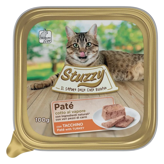 Pâtée chat Mister Stuzzy Cat dinde, barquette 100 g