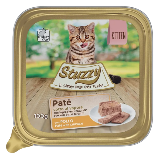Pâtée chaton Mister Stuzzy Cat poulet, barquette 100 g