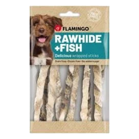Bâtonnets au cabillaud Flamingo pour chien, 85 g