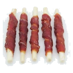 Bâtonnets enroulés de canard Frigera pour chien, 13 et 20 cm