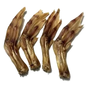 Pattes de canard séchées, friandises pour chien 1 kg