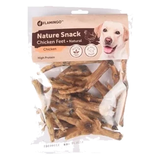 Pattes de poulet Flamingo, friandises pour chien 200 g