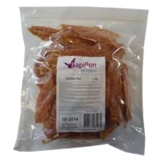 Blanc de poulet séché 1 kg, friandise naturelle pour chien