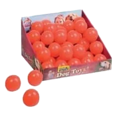 Balle lumineuse chien rebondissante, 6 cm