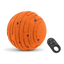 Balle interactive pour chien orange à pois bleus avec télécommande