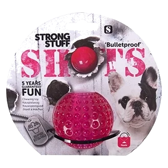 Balle à mâcher Shots pour chien, 6 et 9 cm
