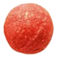Friandise à mâcher chien balle Munchy en peau, 5 cm