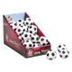 Petite balle motif football pour chien, 6 cm, modèle 011010