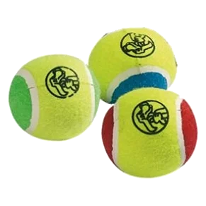 Balles de tennis chien taille moyenne, 9,5 cm