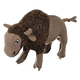 Peluche chien buffle sonore, 23 cm