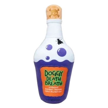 Peluche d'Halloween pour chien FuzzYard Death Breath Potion