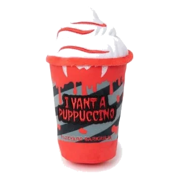 Peluche d'Halloween pour chien FuzzYard I Vant A Puppuccino