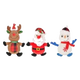 Peluche de Noël multi sonore pour chien