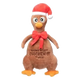 Peluche de Noël pour chien FuzzYard Chicken It Twice Chook