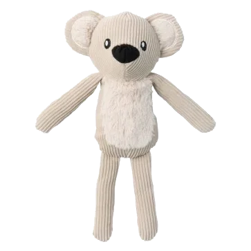 Peluche pour chien en velours côtelé FuzzYard Life koala Sandstone