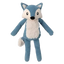 Peluche pour chien en velours côtelé FuzzYard Life renard French Blue