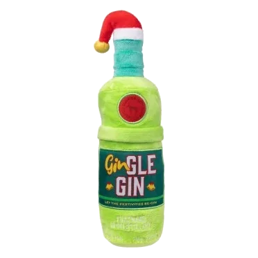 Peluche de Noël pour chien FuzzYard Gin-gle Gin