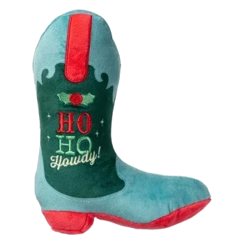 Peluche de Noël pour chien FuzzYard Ho Ho Howdy Boot