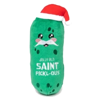 Peluche de Noël pour chien FuzzYard Jolly Old St Pickl-ous