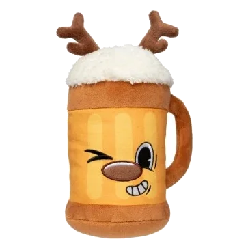 Peluche de Noël pour chien FuzzYard Jolly Reinbeer