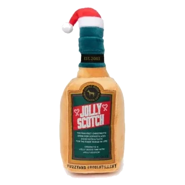 Peluche de Noël pour chien FuzzYard Jolly Scotch