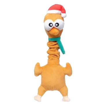 Peluche de Noël pour chien FuzzYard Monecka the Turkey