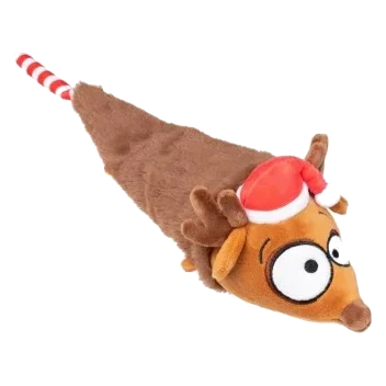 Peluche de Noël pour chien FuzzYard Run Away Reindeer