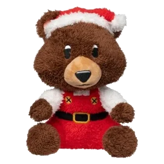 Peluche de Noël pour chien FuzzYard Santa Fuzz Bear