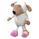 Peluche chien mouton, 24 cm