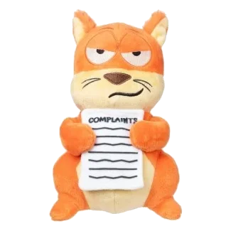 Peluche écureuil sonore pour chien FuzzYard Karen