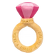 Peluche pour chien FuzzYard Love Diamond In The Ruff Ring, bague diamant