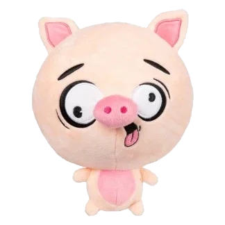 Peluche pour chien FuzzYard Noggins Snoop Hogg avec couineur