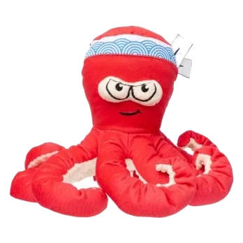 Peluche pour chien FuzzYard Octo-Pose Takoyaki pieuvre avec couineur