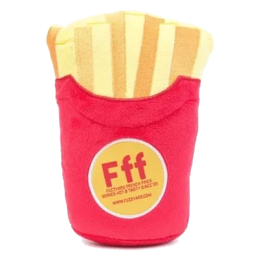 Peluche couinante pour chien FuzzYard frites