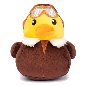 Peluche pour chien FuzzYard Amelia Quackhart canard avec couineur