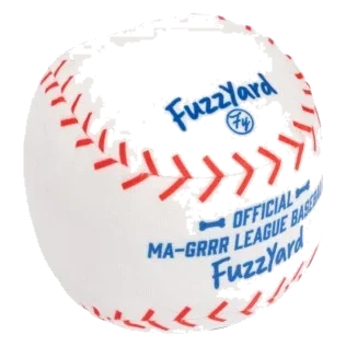Peluche pour chien FuzzYard Balle de baseball avec couineur