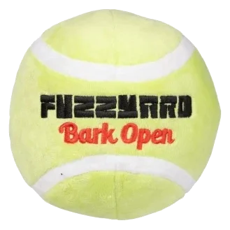 Peluche pour chien FuzzYard Balle de tennis avec couineur
