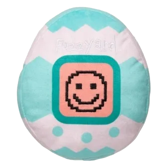 Peluche sonore pour chien FuzzYard Retro Tamadogchi