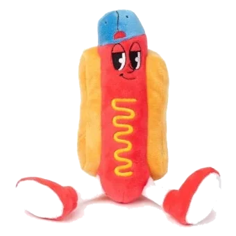 Peluche sonore pour chien FuzzYard The Homies Franky