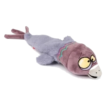 Peluche pour chien couinante FuzzYard The Yeetz Peace Out Pigeon