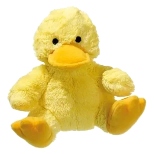 Peluche chien canard, 19 cm