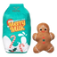 Peluches de Noël pour chien FuzzYard Milk & Gingerbread, lot de 2