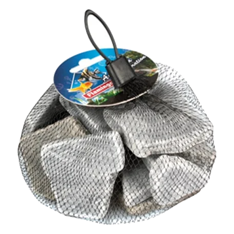 Pierres plates pour aquarium