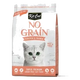 Croquettes pour chat sans céréales Kit Cat No Grain poulet et saumon, 1 kg