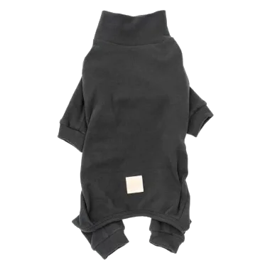 Pyjama tout doux pour chien FuzzYard Life Slate Grey
