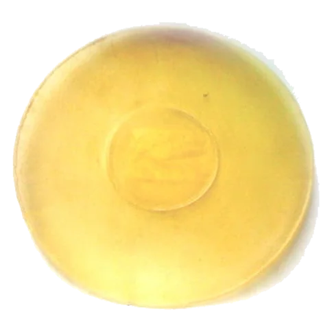 Friandise à mâcher chien assiette en peau, 16,5 cm