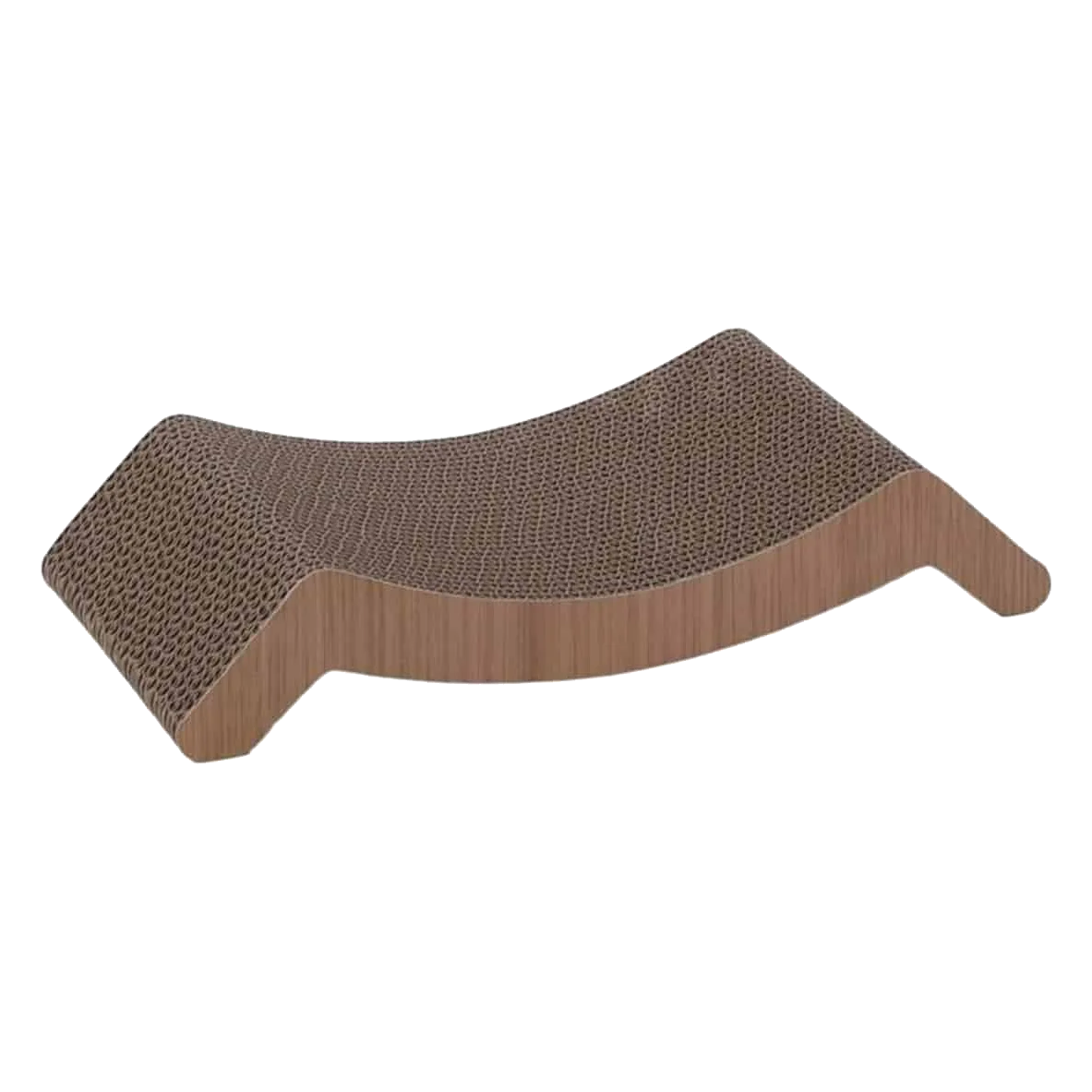 Griffoir en carton Wiski marron pour chat