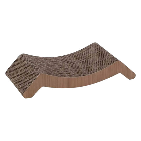 Griffoir en carton Wiski marron pour chat